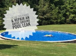 above ground pool leak sealer