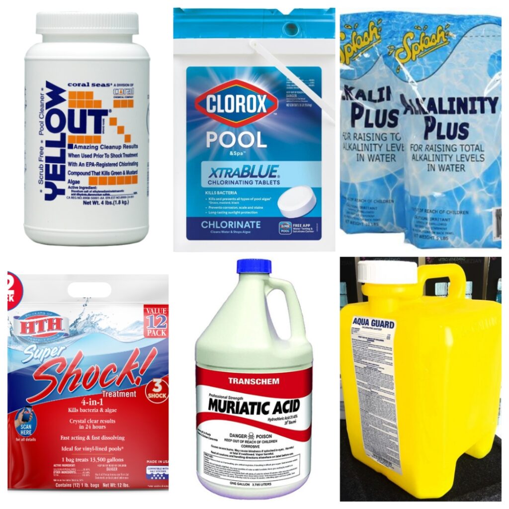 Pool chemicals