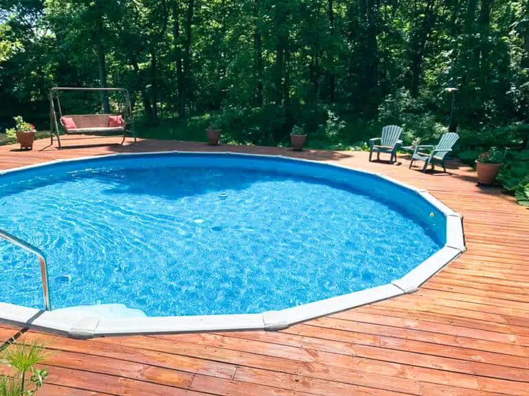 how to clean an empty above ground pool
