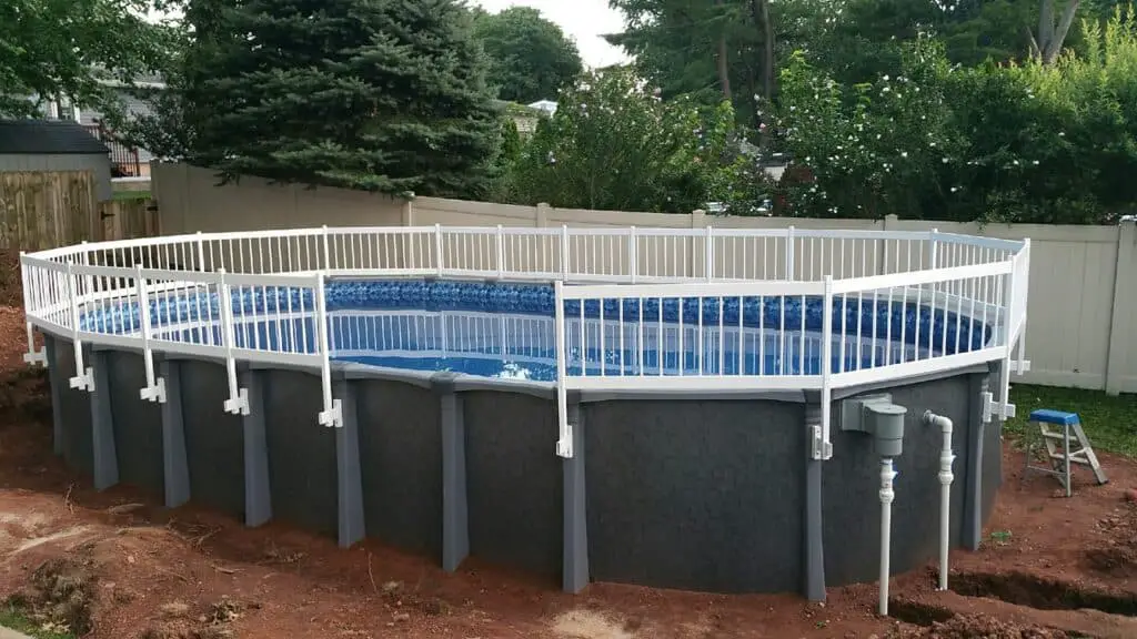 Pool safety fence