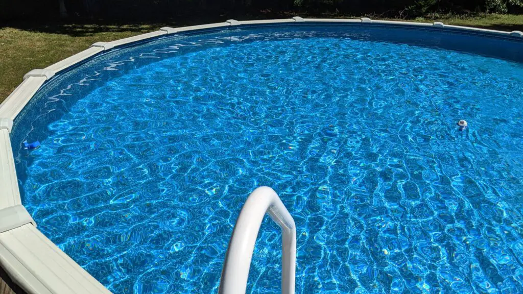 setting up your above ground pool with chemicals